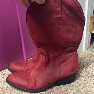 Red Cowboy Boots